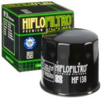Hiflofiltro Olajszűrő Fényes Fekete - HF138 Hiflofiltro Motoralkatrészek Motorolajozási rendszer Olajszűrők és olajpumpák Motorolajszűrők és szűrőbetétek