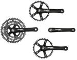Stronglight IMPACT TANDEM országúti hajtómű szett, 9-10 sebességes, fekete, 170 mm, 48-38-28 (első + hátsó készlet), kúpos négyszög 115 mm STRONGLIGHT Egyéb járművek Kerékpározás Kerékpár-alkatrészek Hajtóművek, 