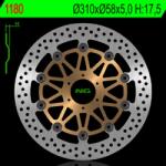 NG Brake Disc NG BRAKES Úszó - 1180 NG Brake Disc Fékrendszer és alkatrészei Fékbetétek, fékpofák és féktárcsák Féktárcsák