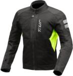T. UR SIENA férfi tavaszi-nyári dzseki, fekete/sárga fluo, XL, CE-minősített (EN17092: 2020) T. UR Ruházat és védőfelszerelés Kabátok Motoros textil-, hálós és vízálló kabátok