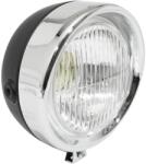 P2R SELECTION P2R első fényszóró Peugeot 103, MBK 51 mopedezhez, kerek, Ø130 mm, fekete (BA15S izzóval) SELECTION P2R (Motorisé) Elektromos alkatrészek Világítás és fényjelzés Izzók Jelző- és műszerizzók 