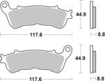 BREMBO utcai szintermetál fékbetétek - 07HO57SP BREMBO Fékrendszer és alkatrészei Fékbetétek, fékpofák és féktárcsák Tárcsafékbetétek