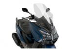 Puig V-Tech Kymco X-Town 125/300 2021-2023 (Touring) átlátszó plexi Puig Váz, idomok és járműkiegészítők Szélvédők és tartozékaik Szélvédők Motorkerékpár- és robogószélvédők