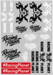 Racing Planet sticker set Racing Planet 29.7x21cm 20-piece transparent Racing Planet Váz, idomok és járműkiegészítők Matricák és járműdekoráció Egyéb matricák és dekorációs elemek