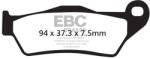 EBC Brakes EBC FA181R fékbetét (1 tárcsához) (PROX 37.102202 megfelelője) EBC Brakes Fékrendszer és alkatrészei Fékbetétek, fékpofák és féktárcsák Tárcsafékbetétek