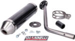 Giannelli Hátsó hangtompító Giannelli Carbon Peugeot XP6 SM 50 2006-2007, Motorhispania Furia Max 50, Peugeot XP6 SM 50, Motorhispania Furia Max 50 Giannelli Kipufogórendszer Kipufogódobok és hangtompítók Kompl