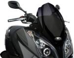 Puig Robogó szélvédő Puig V-Tech Sport fekete - Kymco Downtown 125i, 300i ABS 09-14 Puig Váz, idomok és járműkiegészítők Szélvédők és tartozékaik Szélvédők Motorkerékpár- és robogószélvédők