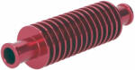 Motomotors Piros bordázott alumínium hűtőcső (17x12.5x133mm) Motomotors Motoralkatrészek Hűtőrendszer és vízpumpák Hűtőradiátorok és hőcserélők