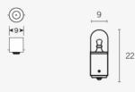 Vparts T85 izzók 6V 4W - 10 db V PARTS Elektromos alkatrészek Világítás és fényjelzés Izzók Egyéb foglalatú járműizzók