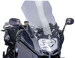 Puig Touring szélvédő BMW F800GT 2013-2018, füstszínű Puig Váz, idomok és járműkiegészítők Szélvédők és tartozékaik Szélvédők Motorkerékpár- és robogószélvédők