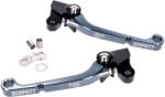 Schmitt kézi horgony CNC alumínium fék- és kuplungkar szett fekete-szürke Simson S50, S51, S53, KR51/2, SR50, SR80 típusokhoz Schmitt Fékrendszer és alkatrészei Fékkarok és fékbowdenek Fékkarok Komplett fékka