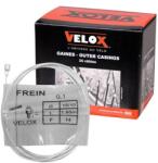 VELOX FÉK BOWDEN MOPEDHEZ - G. 1 MBK-hoz, fej: 6x10 mm, Ø 18-10, Hossz: 1, 80 m (14 szál), (25 db-os doboz) VELOX Fékrendszer és alkatrészei Fékkarok és fékbowdenek Fékbowdenek Komplett fékbowdenek