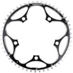 Stronglight Impact 130 mm 52 fogas ezüst országúti hajtómű (5 ágú) STRONGLIGHT Egyéb járművek Kerékpározás Kerékpár-alkatrészek Hajtóművek, hajtókarok és középcsapágyak Kerékpár-hajtóművek
