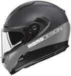 MOMO HORNET (MONO Titanium Frost / Silver / Black / White) zárt bukósisak - S MOMO Ruházat és védőfelszerelés Bukósisakok és tartozékaik Zárt bukósisakok