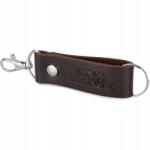 Beltimore Bőr kulcstartó karabinerrel Beltimore sötétbarna (P99darkbrown)