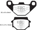 EBC Brakes EBC FA251 fékbetét szett (1 tárcsához) EBC Brakes Fékrendszer és alkatrészei Fékbetétek, fékpofák és féktárcsák Tárcsafékbetétek