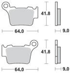 Moto Master Hátsó fékbetétek Moto Master 094411 Sinter Pro Racing KTM / Husqvarna Moto Master Fékrendszer és alkatrészei Fékbetétek, fékpofák és féktárcsák Tárcsafékbetétek