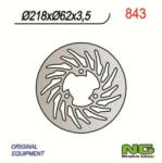 NG Brake Disc NG BRAKES Fix Fékrendszer - 843 NG Brake Disc Fékrendszer és alkatrészei Fékbetétek, fékpofák és féktárcsák Féktárcsák