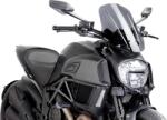 Puig New Generation Touring Diavel 14-18 szélvédő Puig Váz, idomok és járműkiegészítők Szélvédők és tartozékaik Szélvédők Motorkerékpár- és robogószélvédők