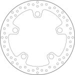 BREMBO Oro Fix Féknyereg - 68B407N0 BREMBO Fékrendszer és alkatrészei Fékbetétek, fékpofák és féktárcsák Féktárcsák