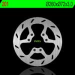 NG Brake Disc NG BRAKES Kerek Fix Féktárcsa NG Brake Disc Fékrendszer és alkatrészei Fékbetétek, fékpofák és féktárcsák Féktárcsák - motomotors - 30 756 Ft