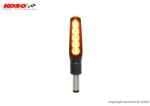 Koso Led Jelzőfény GW-01 Egységenként - Fekete Koso Elektromos alkatrészek Világítás és fényjelzés Irányjelzők Komplett irányjelzők