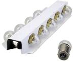 OSRAM 12V-5W R5W BA15S szabvány fehér izzó/lámpa (10 db-os doboz) OSRAM Elektromos alkatrészek Világítás és fényjelzés Izzók Jelző- és műszerizzók BA15s jelzőizzók