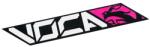 Voca Racing matrica 110x40 mm, rózsaszín (darabra) Voca Racing Váz, idomok és járműkiegészítők Matricák és járműdekoráció Egyéb matricák és dekorációs elemek