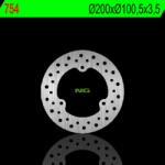 NG Brake Disc NG BRAKES Fix Féknyereg - 754 NG Brake Disc Fékrendszer és alkatrészei Fékbetétek, fékpofák és féktárcsák Féktárcsák