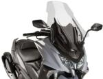 Puig V-Techline Tour szélvédő Kymco AK550 2017-2018 átlátszó Puig Váz, idomok és járműkiegészítők Szélvédők és tartozékaik Szélvédők Motorkerékpár- és robogószélvédők