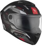 MT Helmets MT ATOM SV 2 BAST D5 felnyitható bukósisak, dupla plexivel, fekete-matt szürke, XS (ECE 22.06) MT Helmets Ruházat és védőfelszerelés Bukósisakok és tartozékaik Felnyitható és moduláris bukósisakok