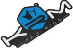 Krm Pro Ride matrica 80x40 mm kék (darabra) KRM PRO RIDE Váz, idomok és járműkiegészítők Matricák és járműdekoráció Egyéb matricák és dekorációs elemek