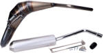 EVOK kipufogó Derbi Senda 50 DRD R X-Trem SM 07-13-hoz EVOK Kipufogórendszer Komplett kipufogók Tuning mopedkipufogók