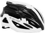 Gist Planet felnőtt E-bike bukósisak, fekete-fehér, In-Mold, európai szabvány, 52-58 cm, racsnis állítás, 212g GIST Egyéb járművek Kerékpározás Kerékpáros védelem Kerékpáros sisakok