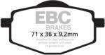 EBC Brakes EBC FA101TT fékbetét szett (1 tárcsához) EBC Brakes Fékrendszer és alkatrészei Fékbetétek, fékpofák és féktárcsák Tárcsafékbetétek