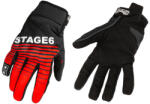 Stage6 Motorkerékpár kesztyűk Stage6 Street Pure piros / fekete XL Stage6 Ruházat és védőfelszerelés Kesztyűk Országúti és városi motoros kesztyűk