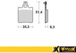 ProX Racing Parts ProX hátsó fékbetét KTM 65SX '00-03 (EBC FA337R megfelelője) ProX Racing Parts Fékrendszer és alkatrészei Fékbetétek, fékpofák és féktárcsák Tárcsafékbetétek
