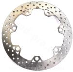 RBMAX Első féktárcsa maxiscooterhez, Piaggio Beverly HPE 300-310-400cc 2021-2025 (Ø300 mm, OEM: 1C004932) RBMAX Fékrendszer és alkatrészei Fékbetétek, fékpofák és féktárcsák Féktárcsák
