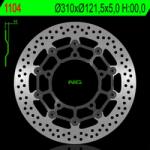 NG Brake Disc NG BRAKES Úszó - 1104 NG Brake Disc Fékrendszer és alkatrészei Fékbetétek, fékpofák és féktárcsák Féktárcsák