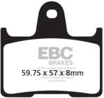 EBC Brakes EBC FA254V V-PAD fékbetét (1 tárcsához) EBC Brakes Fékrendszer és alkatrészei Fékbetétek, fékpofák és féktárcsák Tárcsafékbetétek