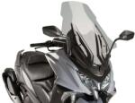 Puig V-Techline Tour. Kymco AK550 17-18 szélvédő, füstszínű Puig Váz, idomok és járműkiegészítők Szélvédők és tartozékaik Szélvédők Motorkerékpár- és robogószélvédők