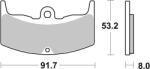 BREMBO Street Carbon-Ceramic fékbetétek - 07HO1406 BREMBO Fékrendszer és alkatrészei Fékbetétek, fékpofák és féktárcsák Tárcsafékbetétek