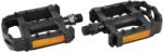 NEWTON MTB lapos pedál, műanyag, fekete, 9/16" csapágyas (pár) NEWTON Egyéb járművek Kerékpározás Kerékpár-alkatrészek Kerékpár-pedálok