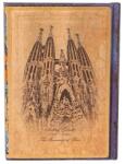Paperblanks Butikkönyv, Gaudi, The Manuscript of Reus, Midi, vonalas