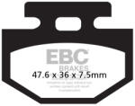 EBC Brakes EBC SFA176 robogó fékbetét (1 tárcsához) EBC Brakes Fékrendszer és alkatrészei Fékbetétek, fékpofák és féktárcsák Tárcsafékbetétek