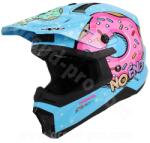 NOEND Donuts gyermek cross bukósisak kék YS (48 cm) UN-R22.06 NOEND Ruházat és védőfelszerelés Bukósisakok és tartozékaik Offroad bukósisakok