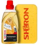 SHERON Autósampon viasszal 500ml + szivacs