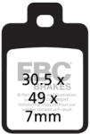 EBC Brakes EBC SFA255 robogó fékbetét (1 tárcsához, komplett szett) EBC Brakes Fékrendszer és alkatrészei Fékbetétek, fékpofák és féktárcsák Tárcsafékbetétek