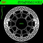 NG Brake Disc NG BRAKES Lebegő - 1041 NG Brake Disc Fékrendszer és alkatrészei Fékbetétek, fékpofák és féktárcsák Féktárcsák