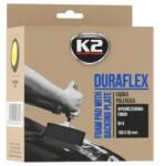 K2 DURAFLEX fekete - tartólappal M14 (kidolgozás) 150 x 50 mm